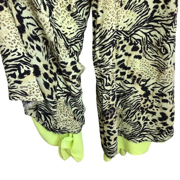 Fame and Partners Jumpsuit Suraya Safari Citrus Yellow Size 0 - Picture 9 of 16